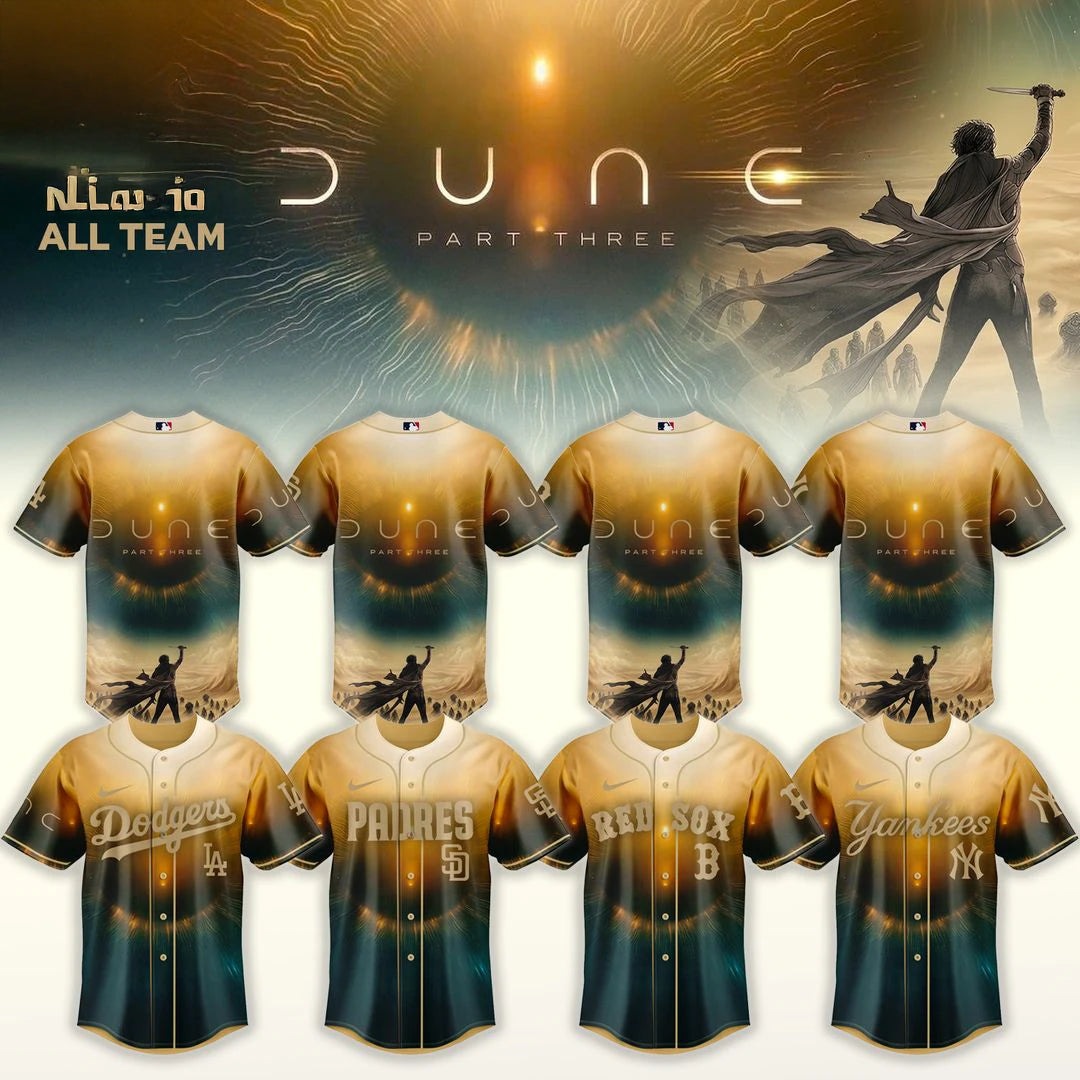 ALL MLB TEAM x Dune Part Three 2026 Special Edition Baseball Jersey