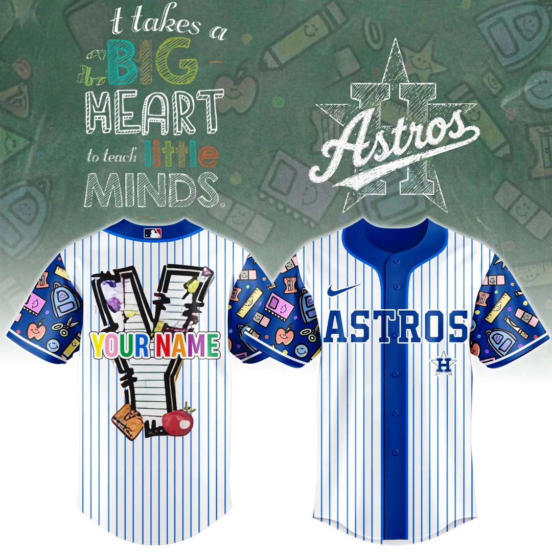 Houston Astros Teacher Appreciation Week 2026 Baseball Jersey