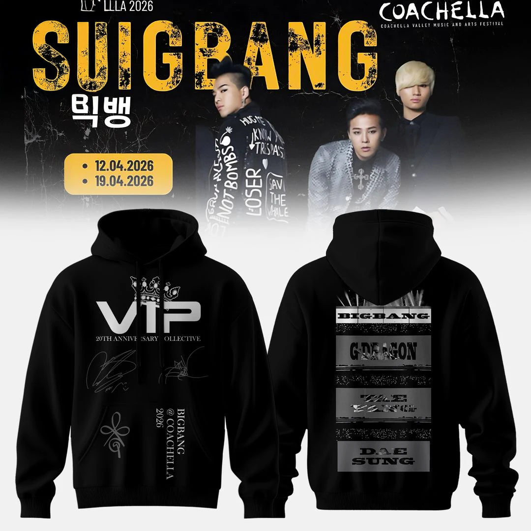 Kings BIGBANG Return Coachella 2026 Hoodie - Limited Edition Must-Have