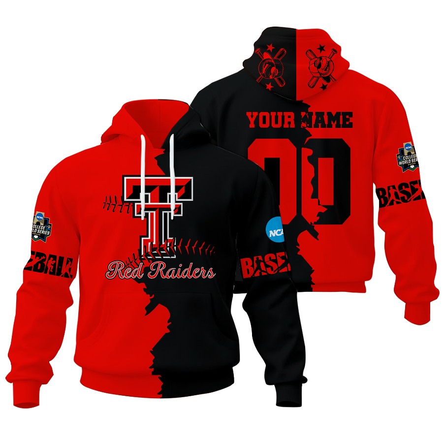 NCAA TRR Raider Unisex Hoodie and Zip Hoodie for Fans - Comfortable and Stylish Wear