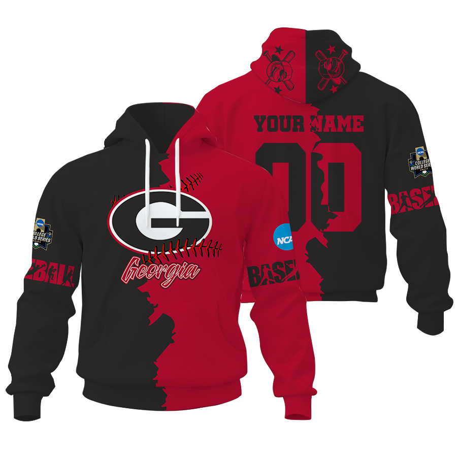 Limited Edition NCAA CWS23 GE Bulldogs Unisex Hoodie and Zip Hoodie for Fans