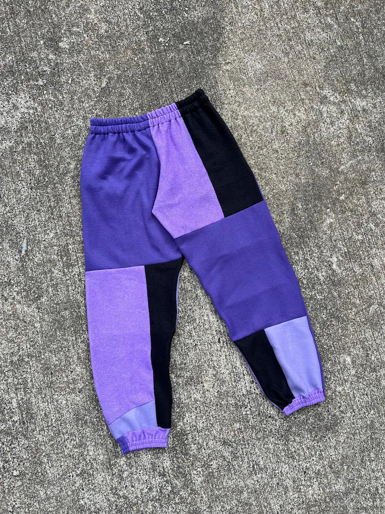 Horror Patchwork Sweatpants | Upcycled Halloween Sweats V3