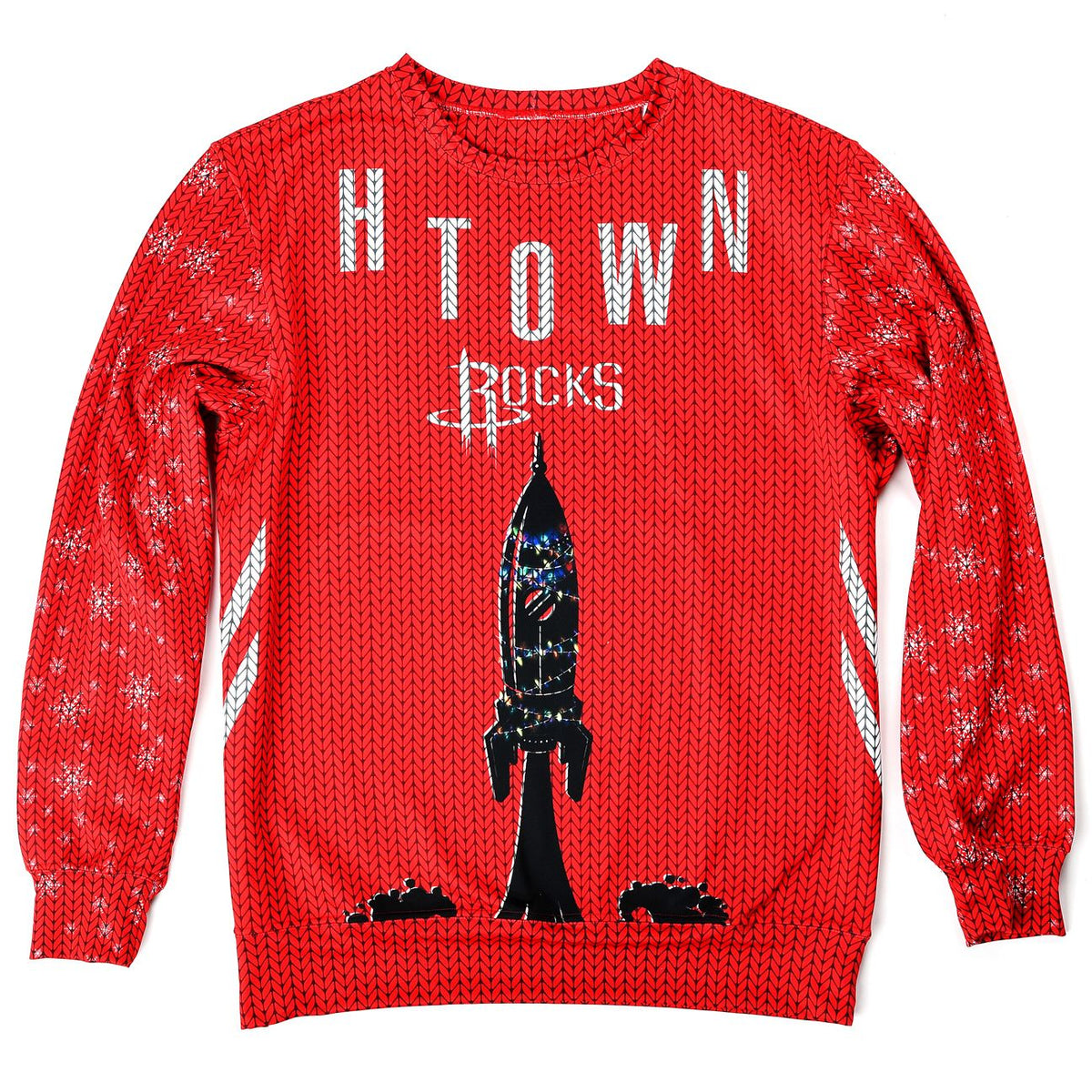 Rockets Ugly Sweater Space Christmas Gift Astronaut Sci-Fi Fan