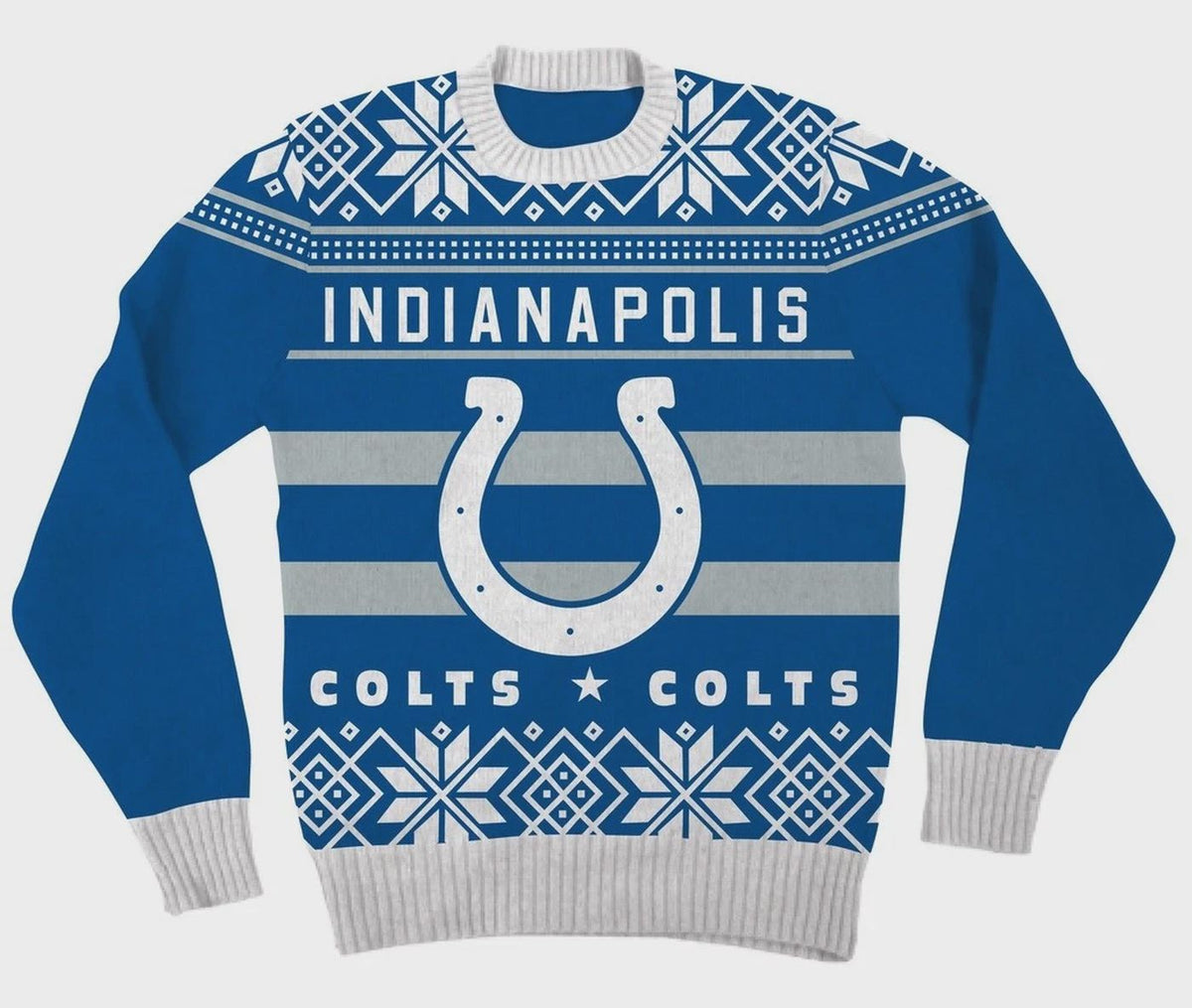 Adult Unisex NFL Indianapolis Colts Football Ugly Christmas Cosplay Sweater