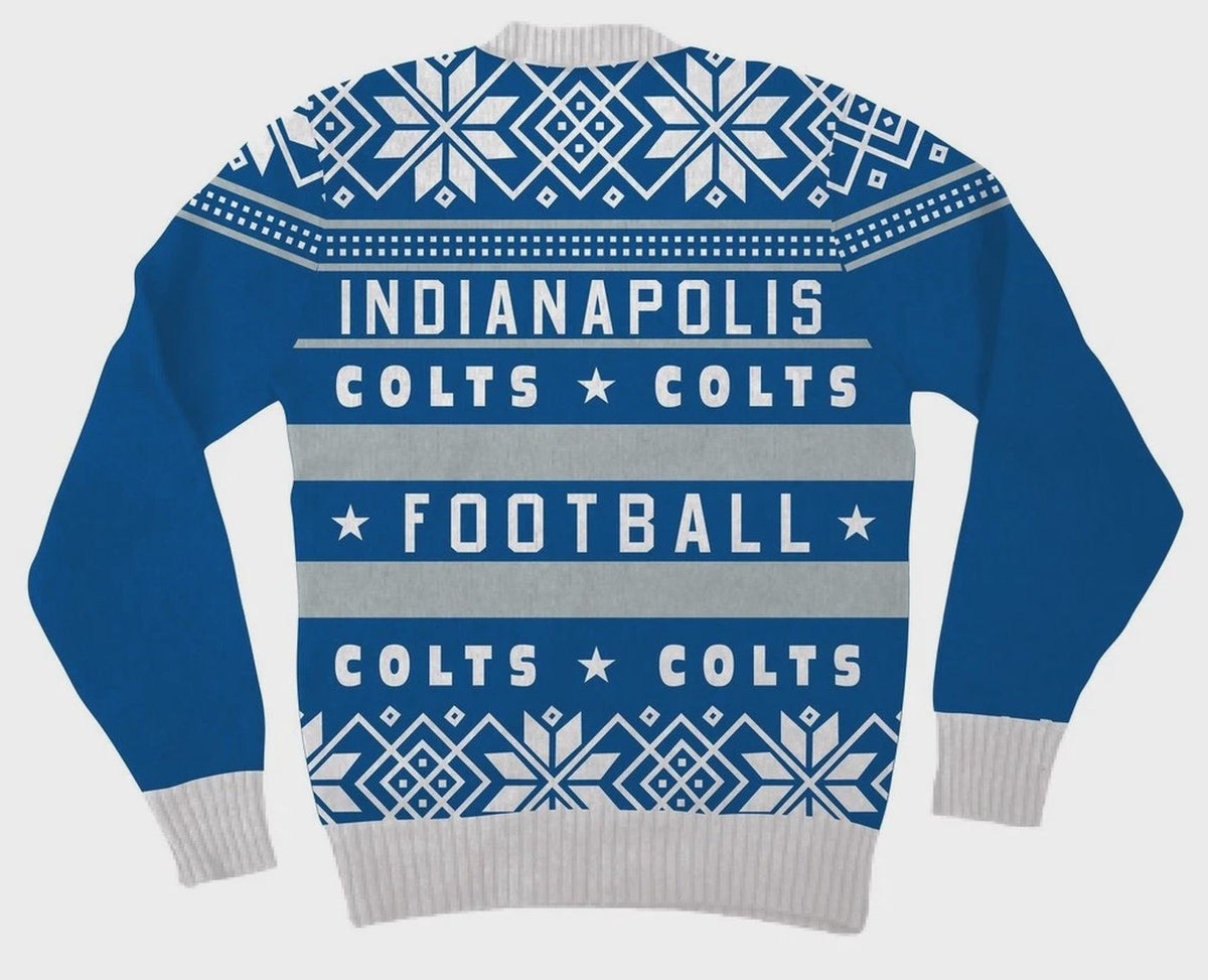 Adult Unisex NFL Indianapolis Colts Football Ugly Christmas Cosplay Sweater