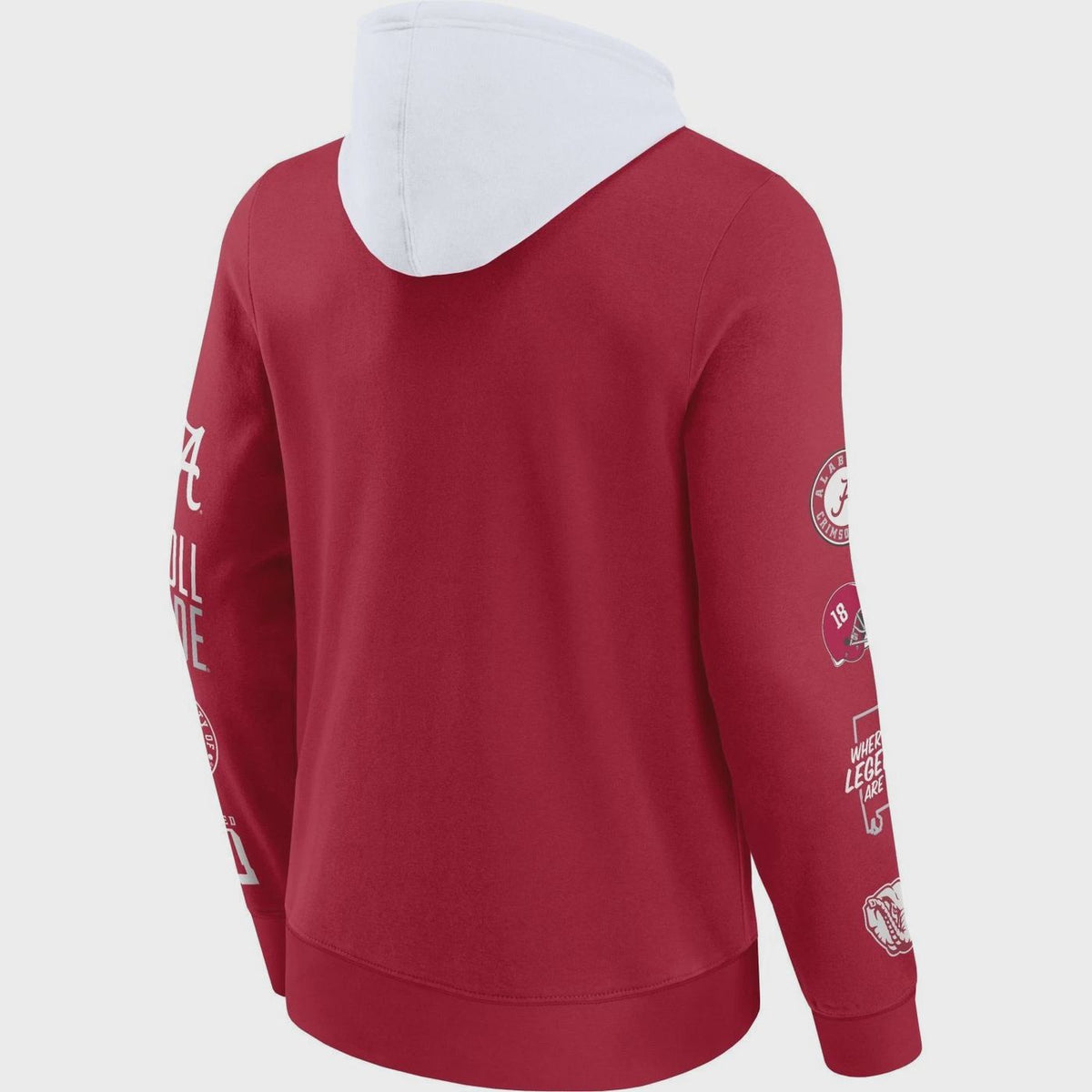 Alabama Crimson Tide NCAA Sleeve Patches Hoody