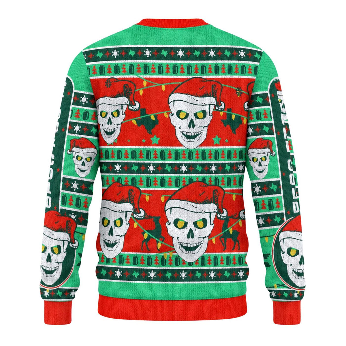 Christmas Skull Sweater, 316 Ugly Holiday Knitted Jumper Gift for Men and Women