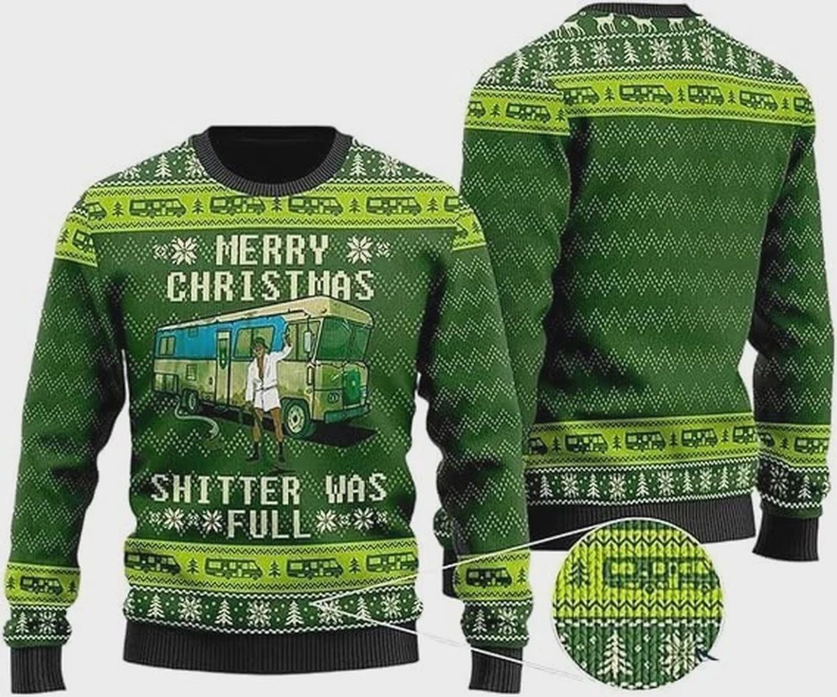 Christmas Vacation Ugly Christmas Sweater Funny Unisex Xmas Movie Party Sweatshi