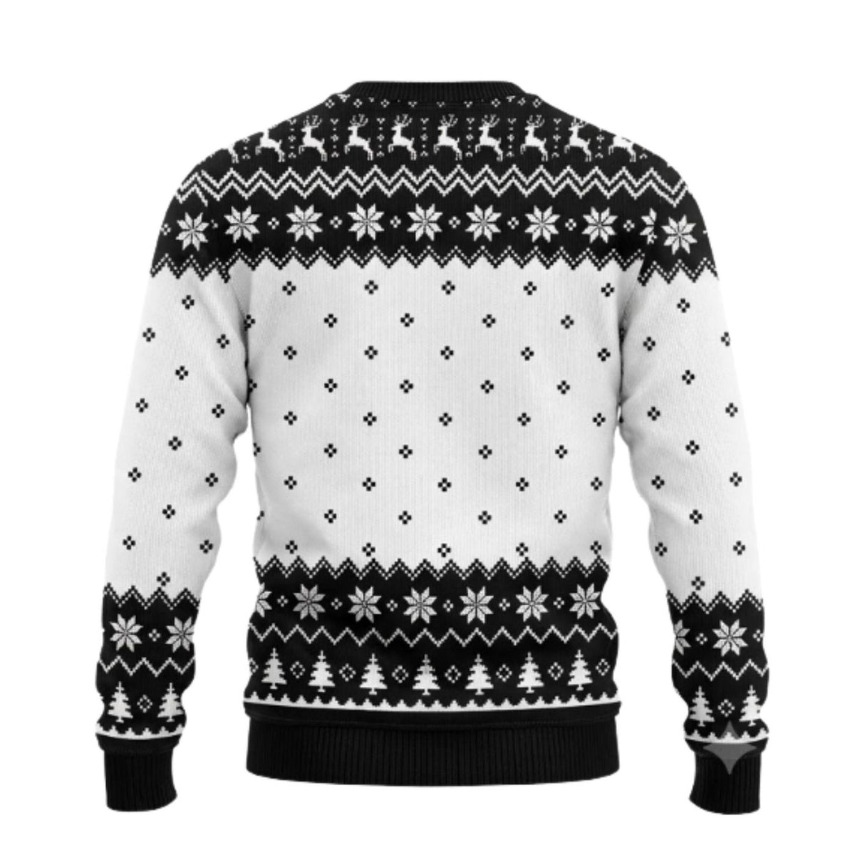 Dead Inside But Jolly AF Ugly Christmas Sweater, Funny Skull Xmas Jumper Unisex Gift