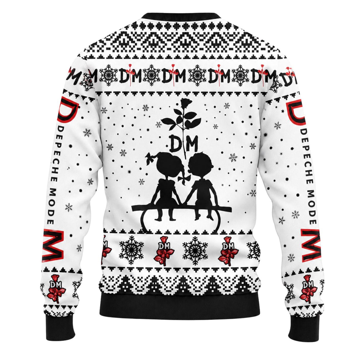 Depeche Mode Christmas Sweater Music Fan Gift Synth Pop Band Ugly Xmas Jumper