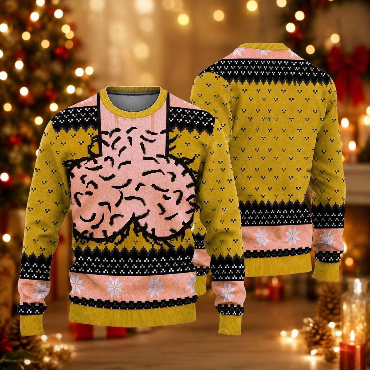 Yellow Dicky Meme Ugly Christmas Sweater Cockmas Holiday Sweatshirt