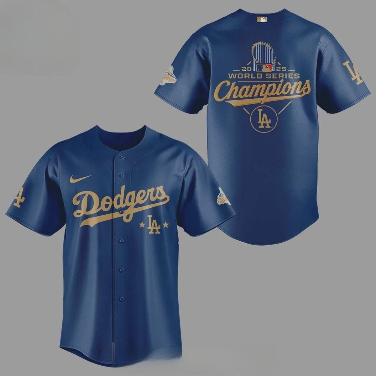 Dodgers 2026 Gold Edition Custom Name Jersey