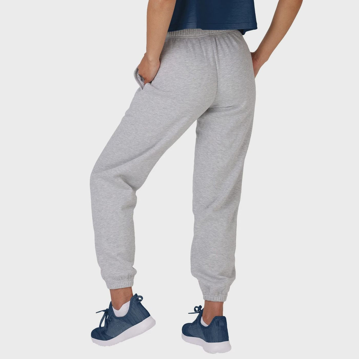 FOCO NFL Denver Broncos Big Wordmark Gray Sweatpants - Womens