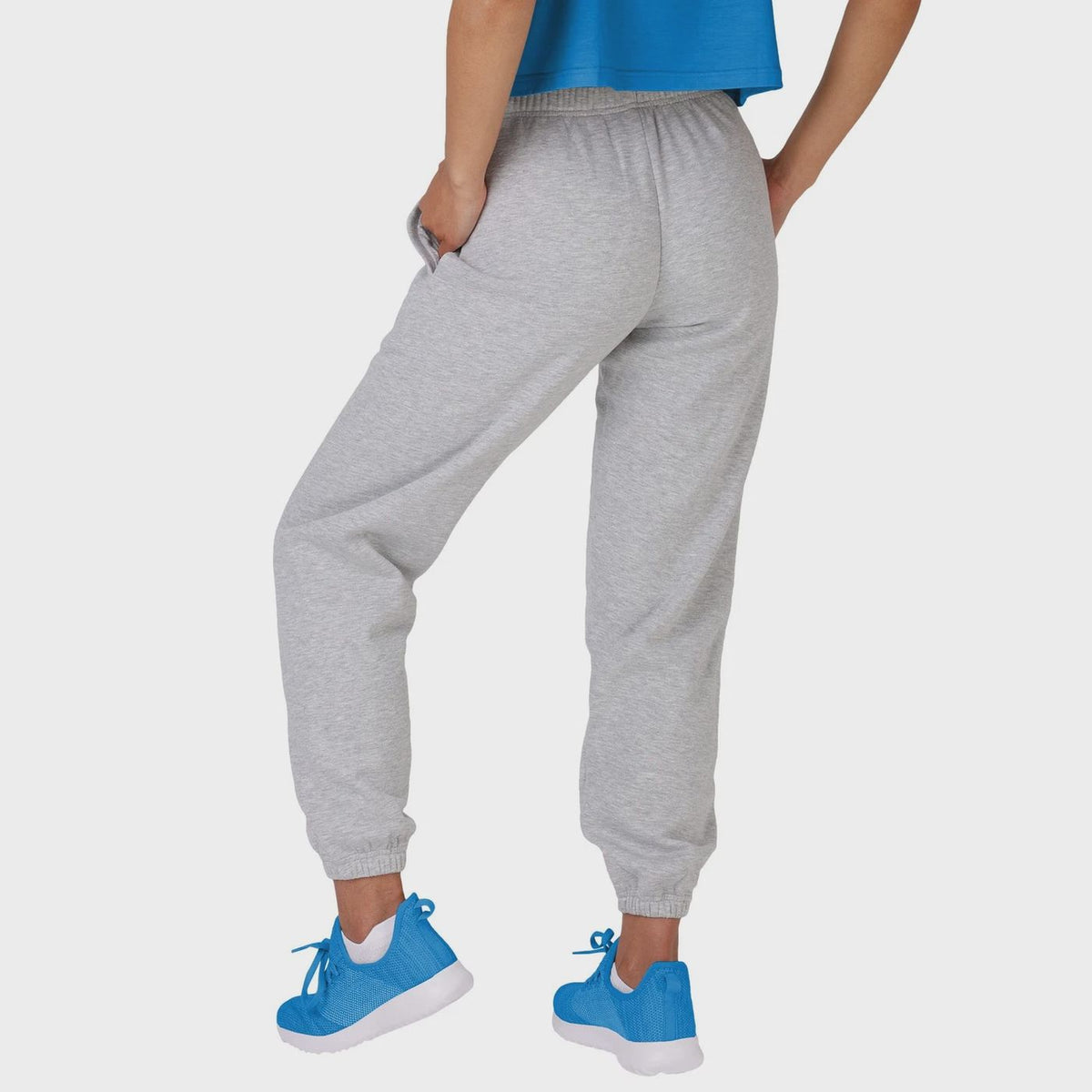 FOCO NFL Los Angeles Chargers Big Wordmark Gray Sweatpants - Womens