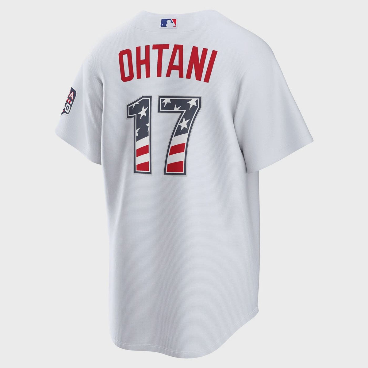 Shohei Ohtani Dodgers Fourth of July USA Stadium Jersey
