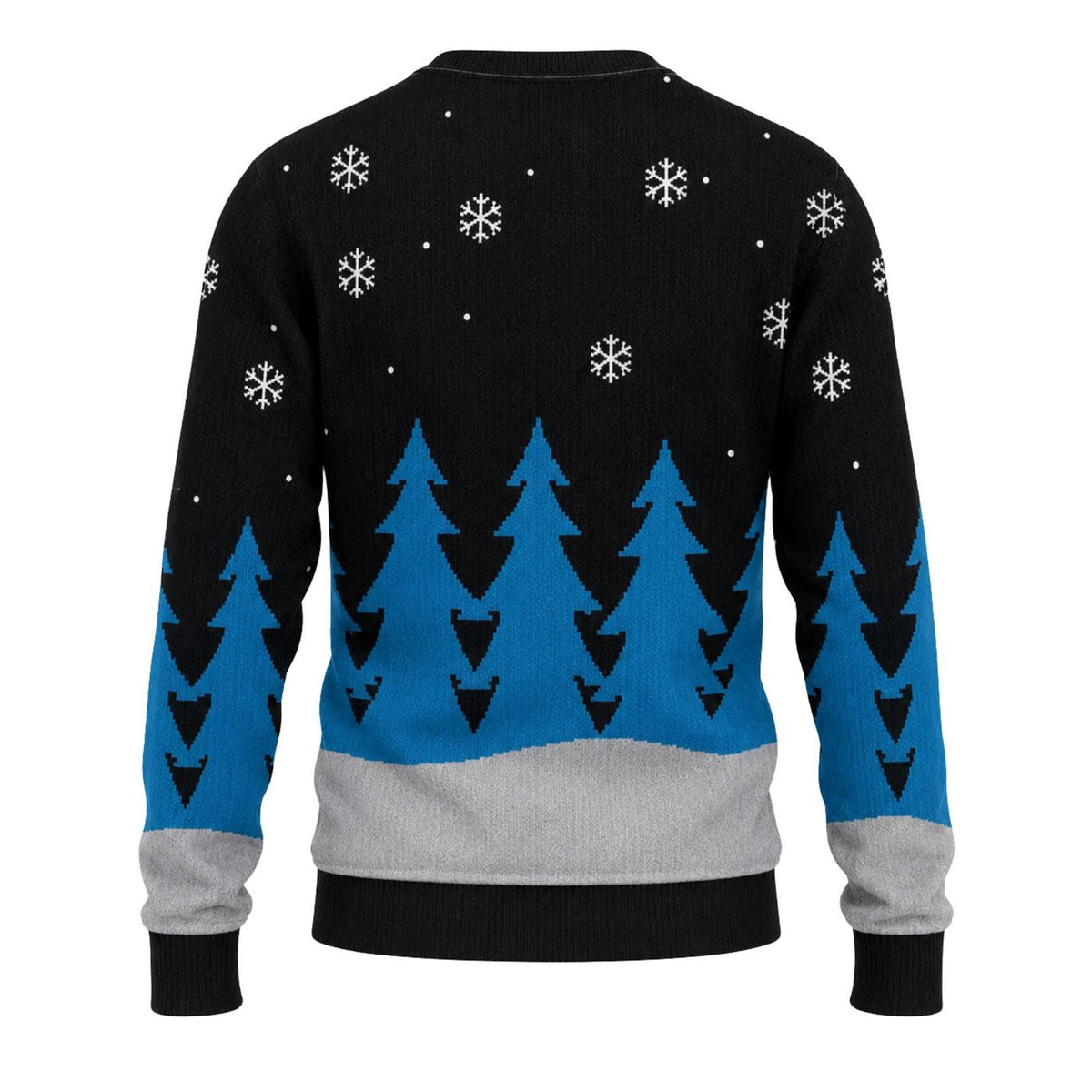 Funny Baking Christmas Knitted Sweater, Chef Snowman Unisex Holiday Gift Men Women