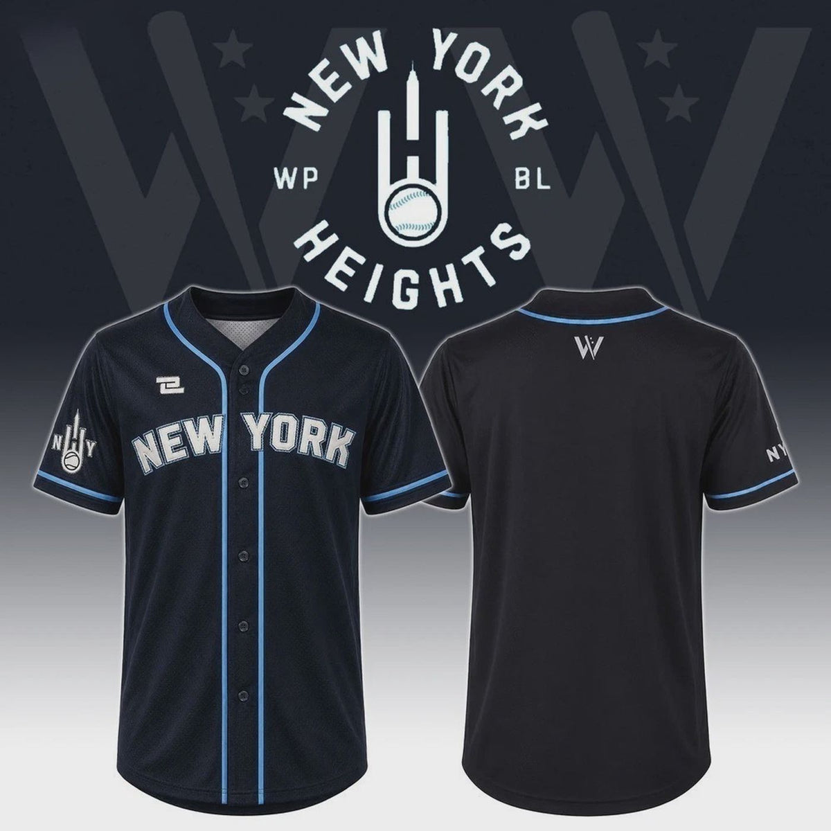 Heights Away Baseball Jersey 2026