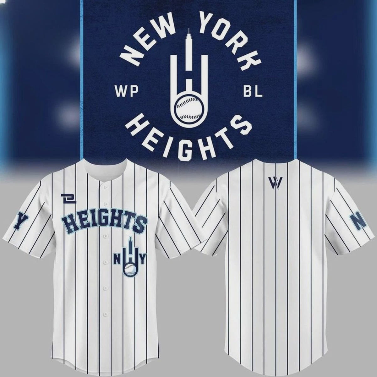 Heights WPBL 2026 Replica Baseball Jersey