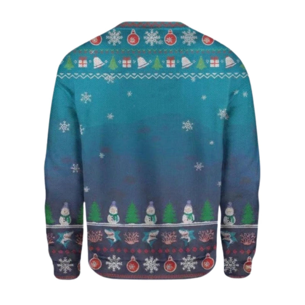 Holly Jolly Christmas Sweater, Funny Ocean Sea Animal Ugly Xmas Jumper Men Women