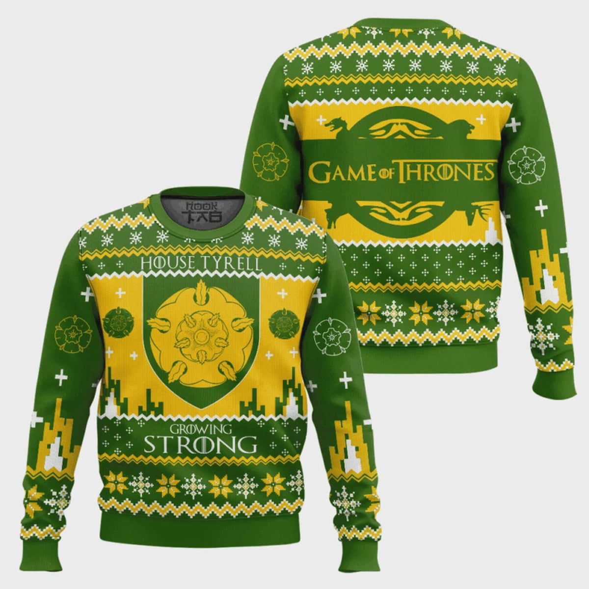 House Tyrell Game Of Throne Ugly Xmas Sweater Unisex S-5XL