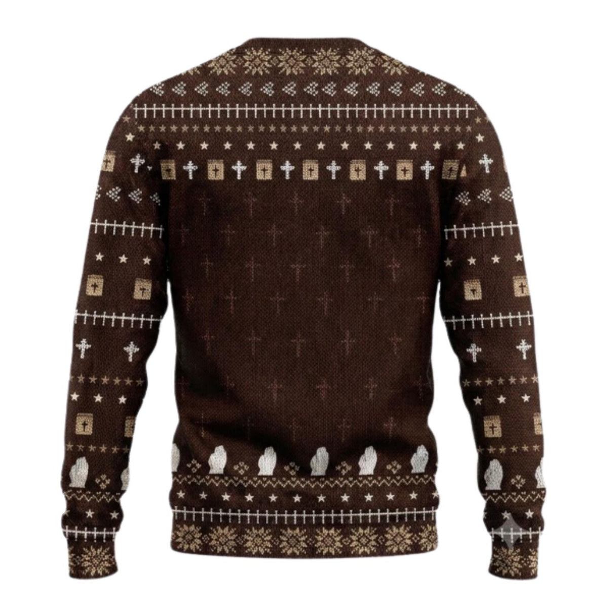 Jesus Bible Verse Ugly Christmas Sweater, Christian Faith Holiday Gift for Men Women