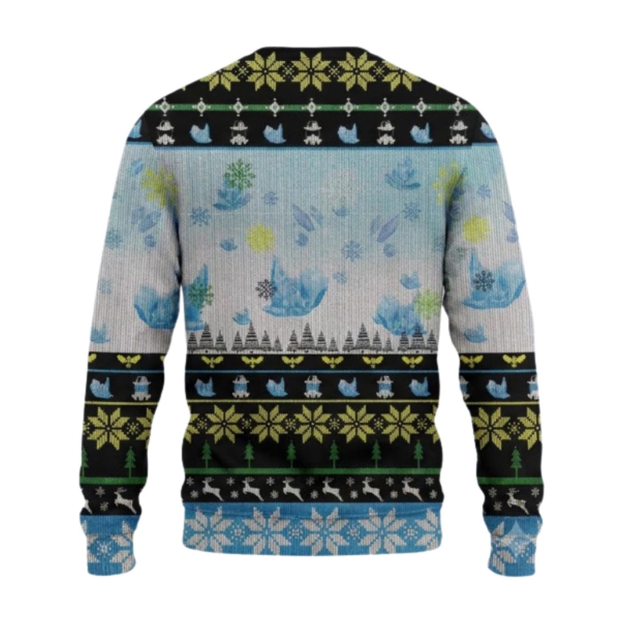 Let's Cook Ugly Christmas Sweater, Blue Crystal Knit Pullover, Unisex Gift for Fans
