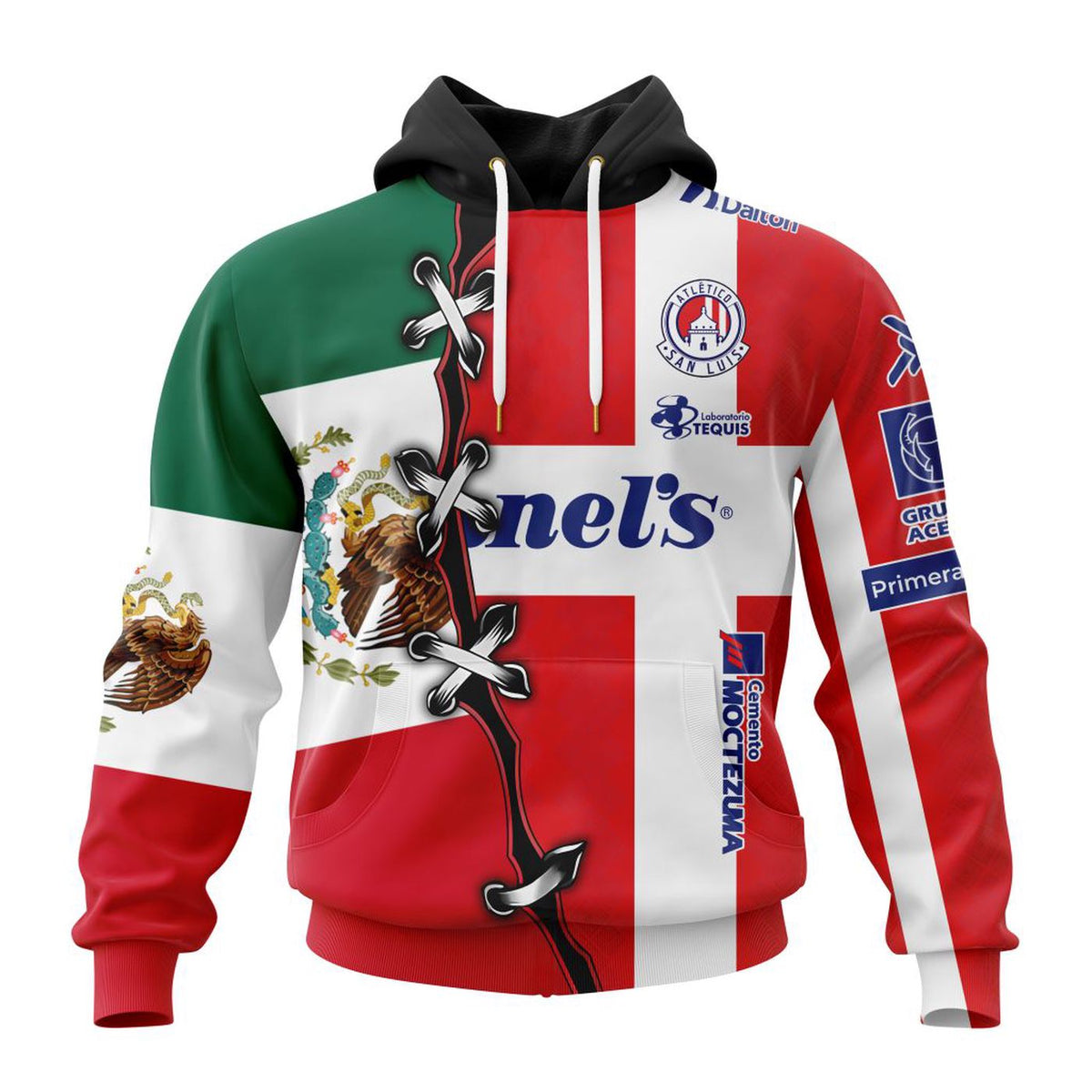 Atletico San Luis Mexico Flag Design Liga MX Fan Shirt