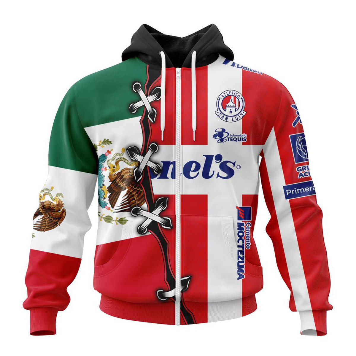 Atletico San Luis Mexico Flag Design Liga MX Fan Shirt