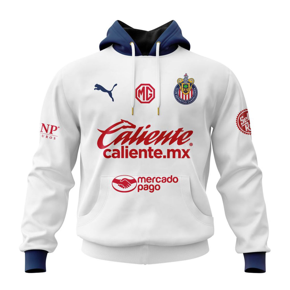 LIGA MX Chivas Guadalajara 2025 Away Kit Soccer Jersey for Fans