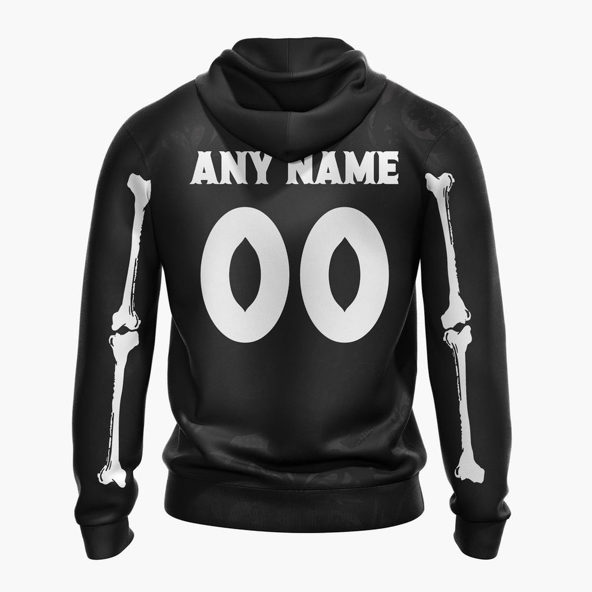 LIGA MX Club Puebla Personalized Black Dia De Muertos Design ST2601