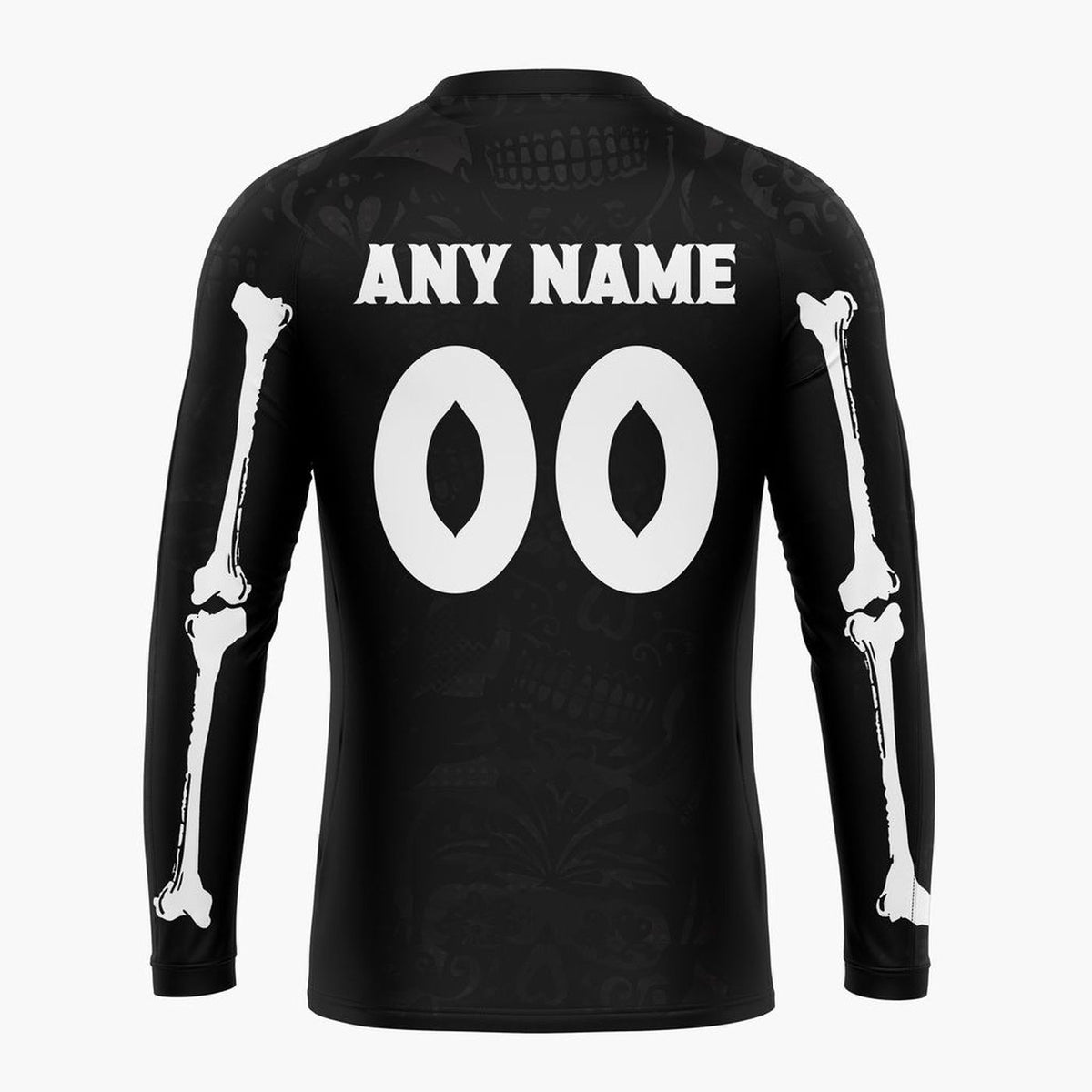 LIGA MX Club Tijuana Personalized Black Dia De Muertos Design ST2601
