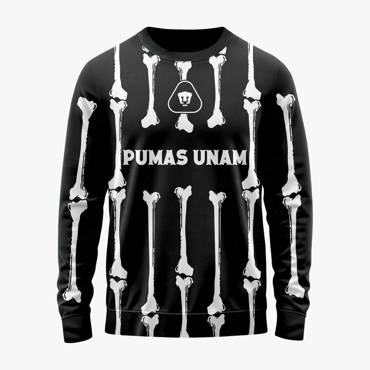 LIGA MX Pumas UNAM Personalized Black Dia De Muertos Design ST2601