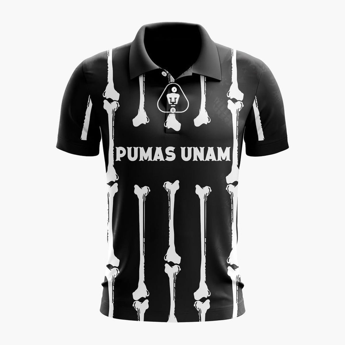 LIGA MX Pumas UNAM Personalized Black Dia De Muertos Design ST2601