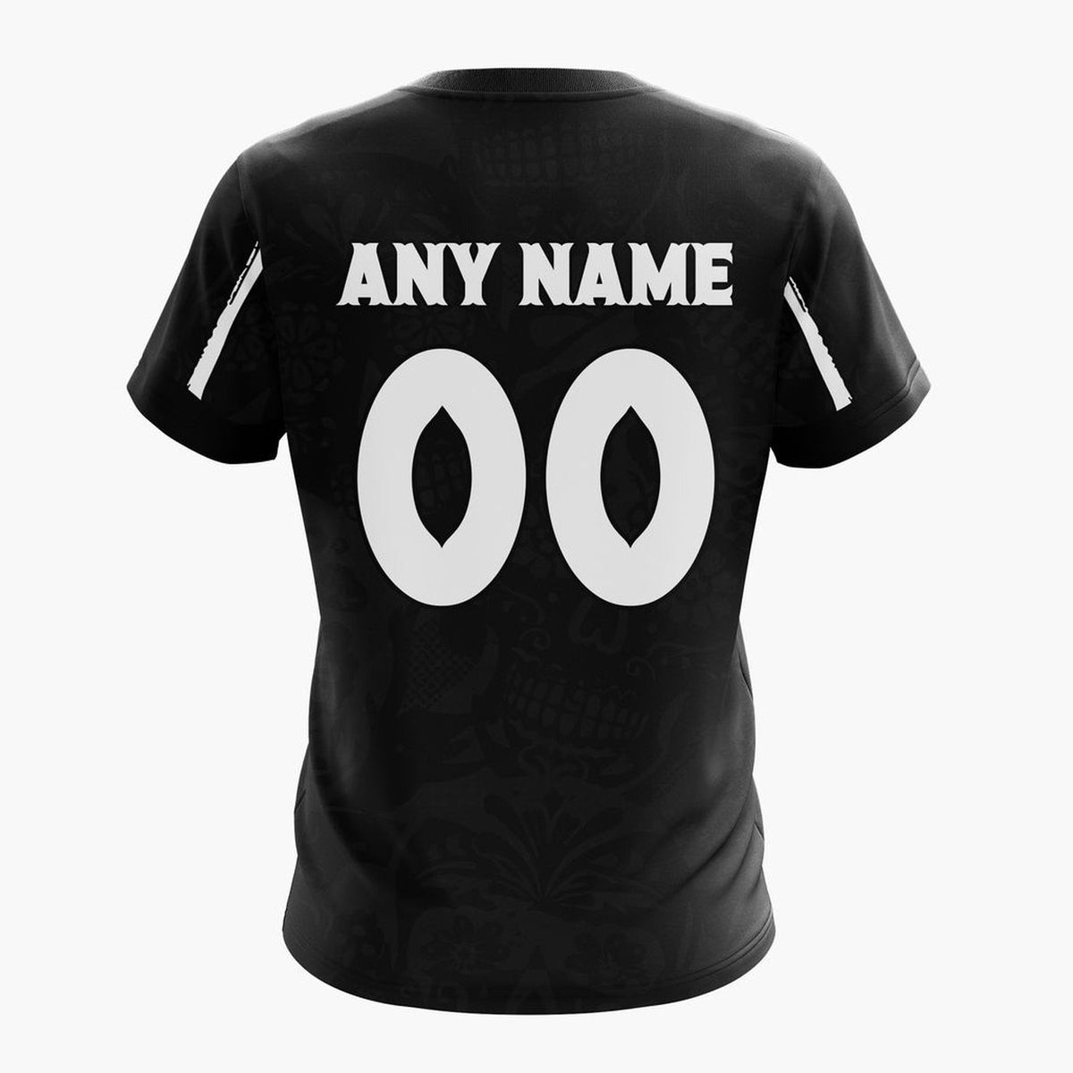 LIGA MX Queretaro F.C Personalized Black Dia De Muertos Design ST2601