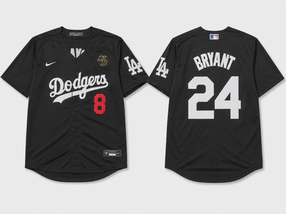 Los Angeles Dodgers Kobe Bryant #24 Baseball Jersey MLB