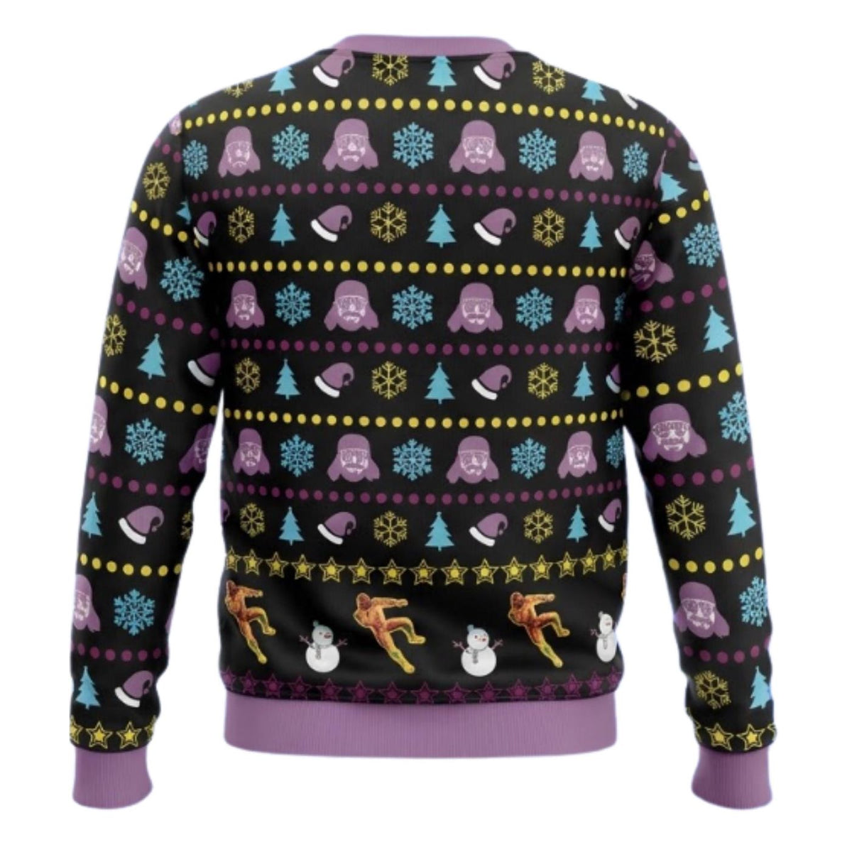 Macho Man Christmas Sweater Cream of the Crop Ugly Holiday Jumper Wrestling Gift