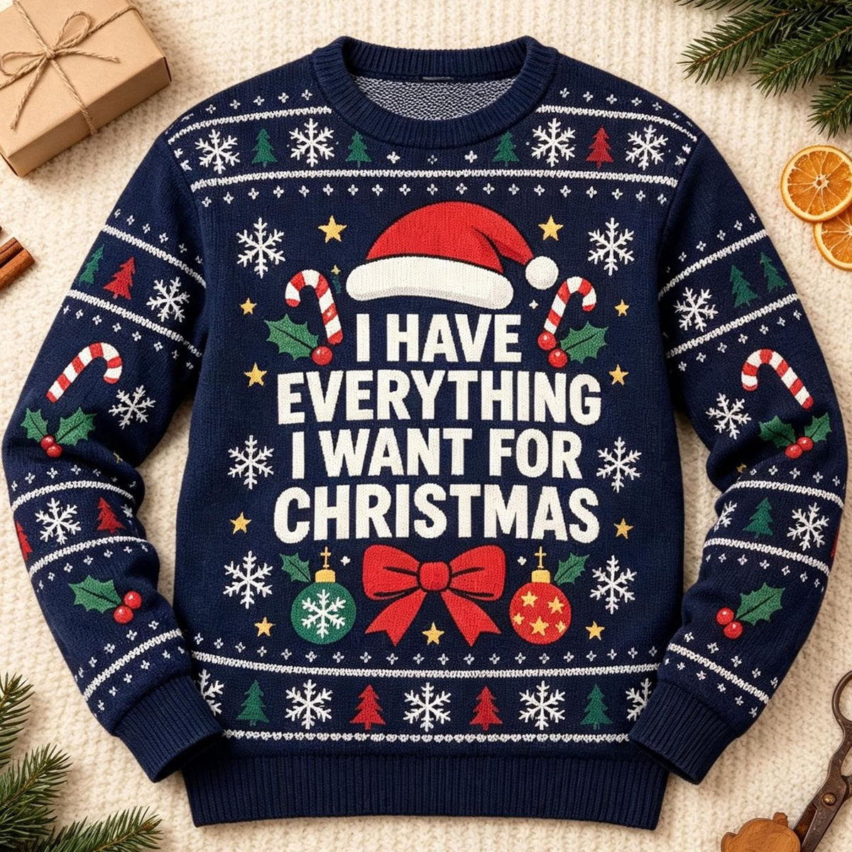 Matching Couple Ugly Christmas Sweater, Funny His and Hers Holiday Sweatshirt, Christmas Party Gift, Sold Separately