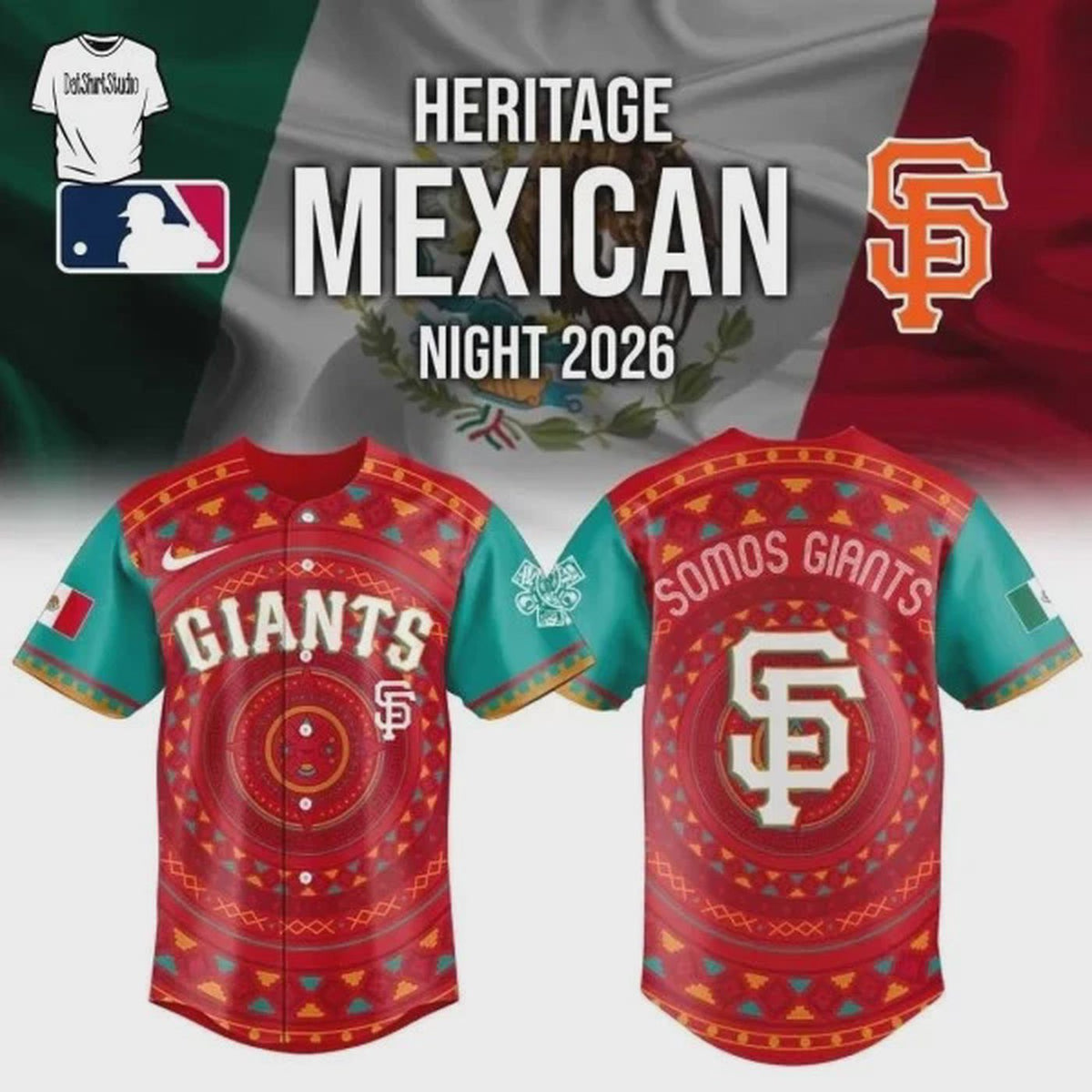 Mexican Heritage Night 2026 Edition Baseball Jersey