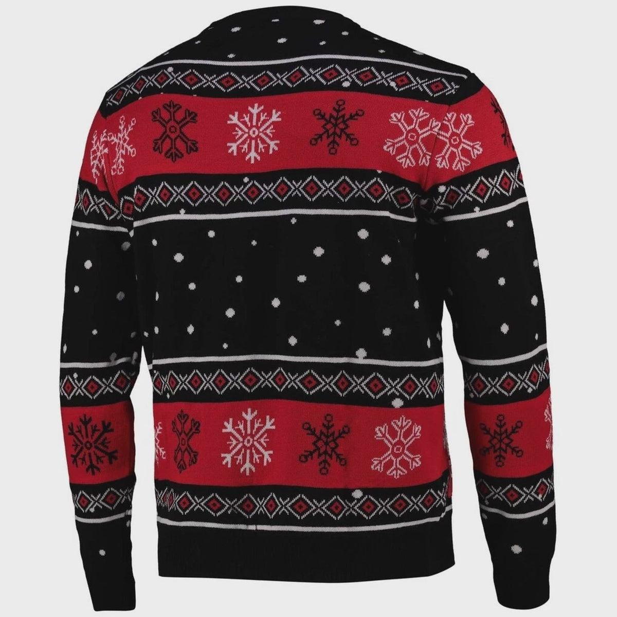 MIAMI HEAT Christmas Jumper Mens LARGE Basketball NBA Festive Sweater XM16