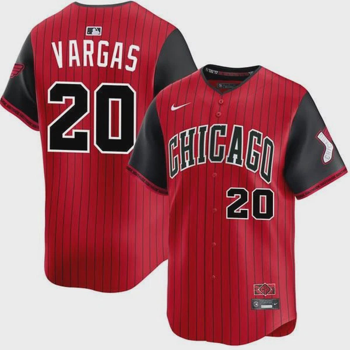 Miguel Vargas White Sox All stitched Jersey