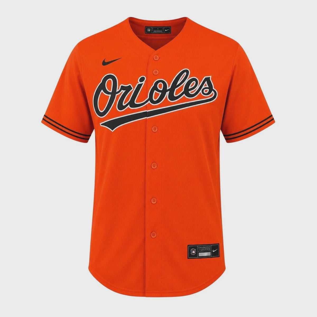 MLB Baltimore Orioles Orange Nike Standard Fit Jersey Small NWOT