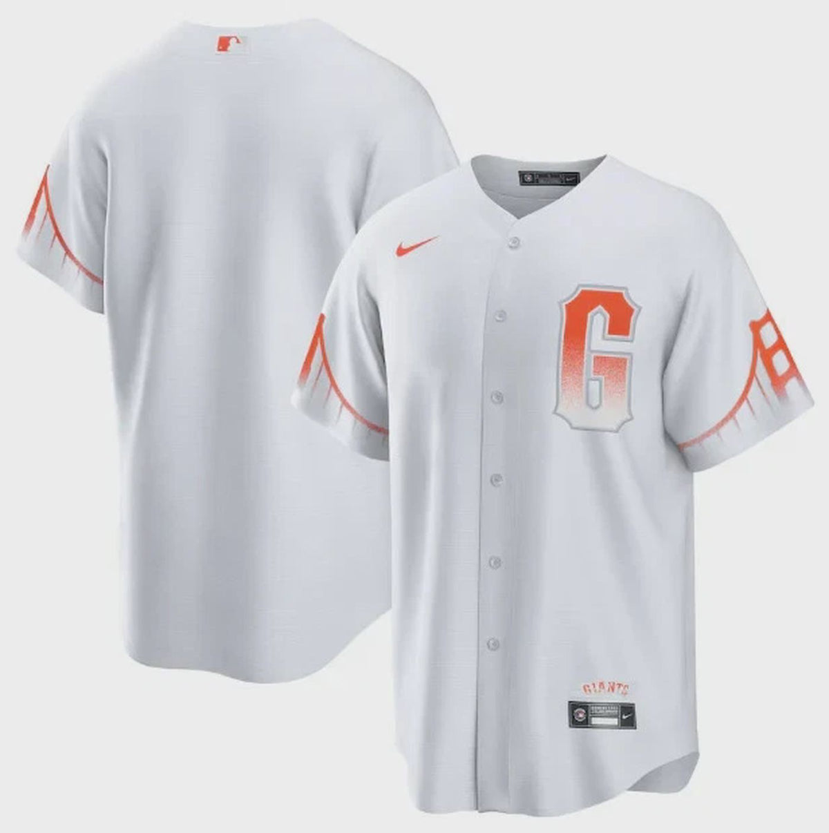 San Francisco Giants MLB City Connect White Nike Jersey Various Sizes NWT
