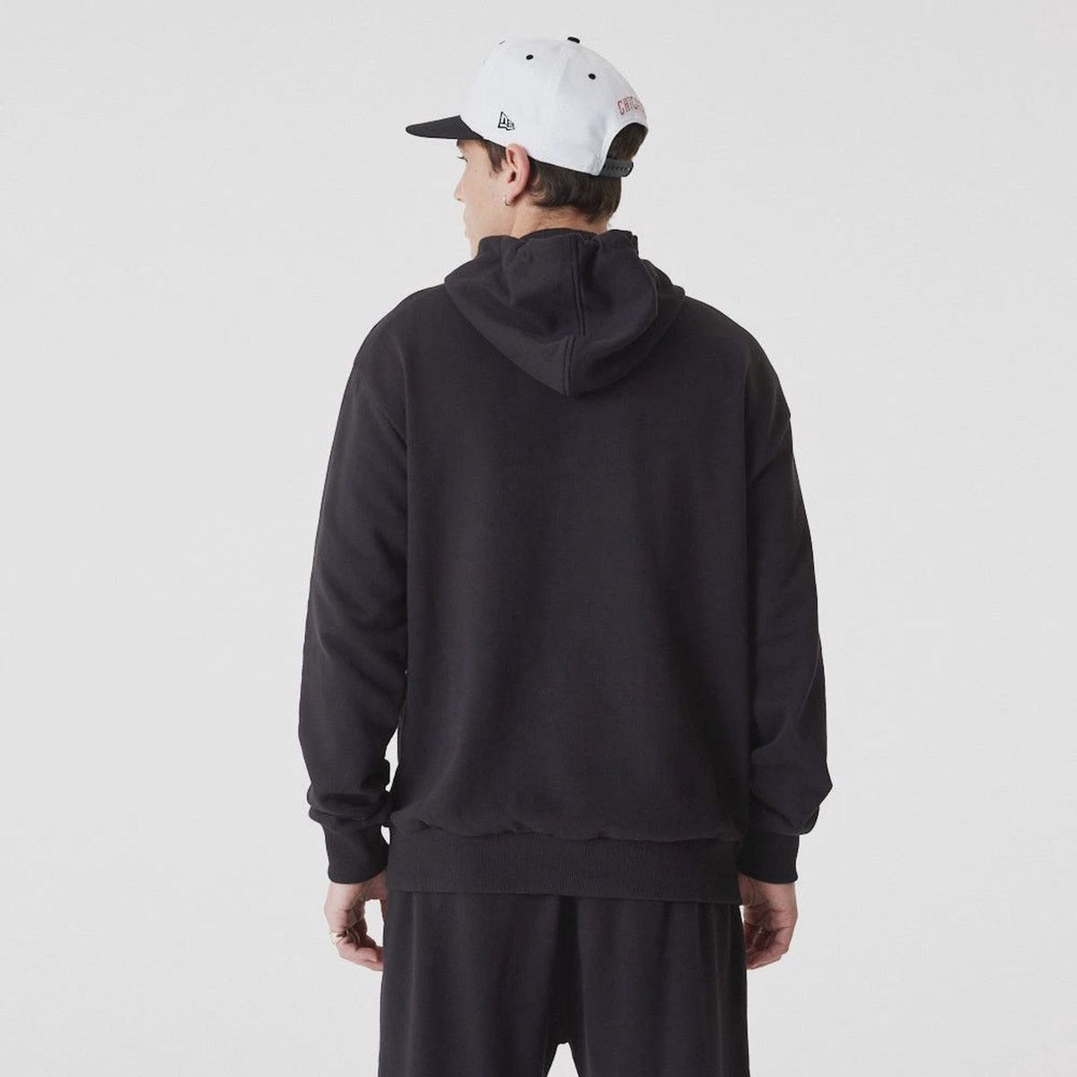 New Era NBA Fleece Hoody - SHADOW LOGO Chicago Bulls black - M