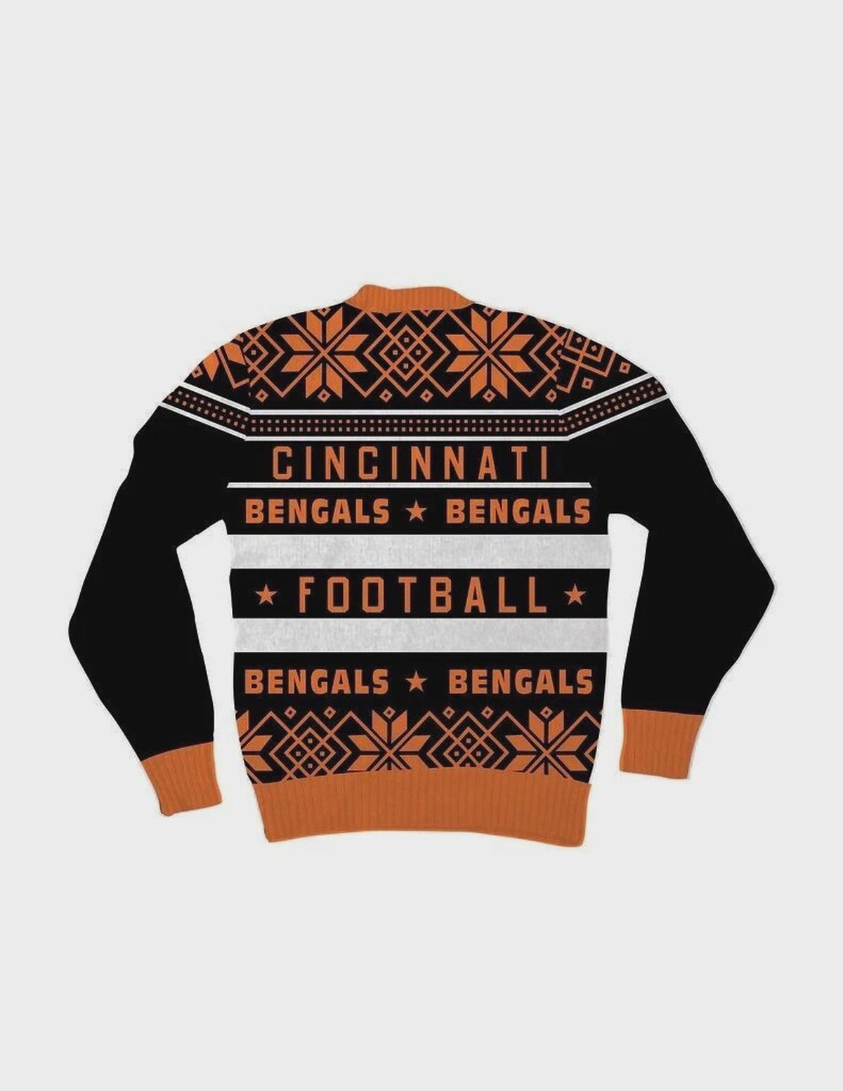 NFL Cincinnati Bengals National Football League Ugly Christmas Cosplay Sweater