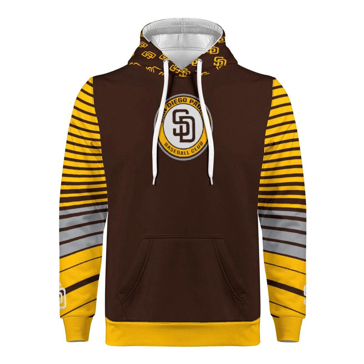 Padres Brown & Gold Hoodie