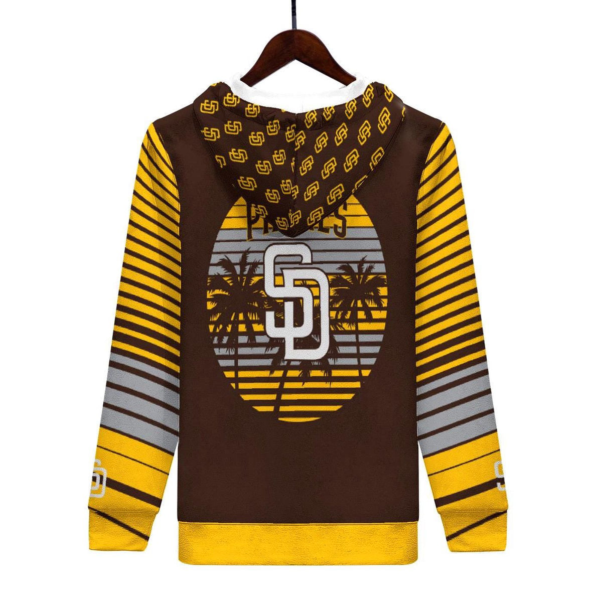 Padres Brown & Gold Hoodie