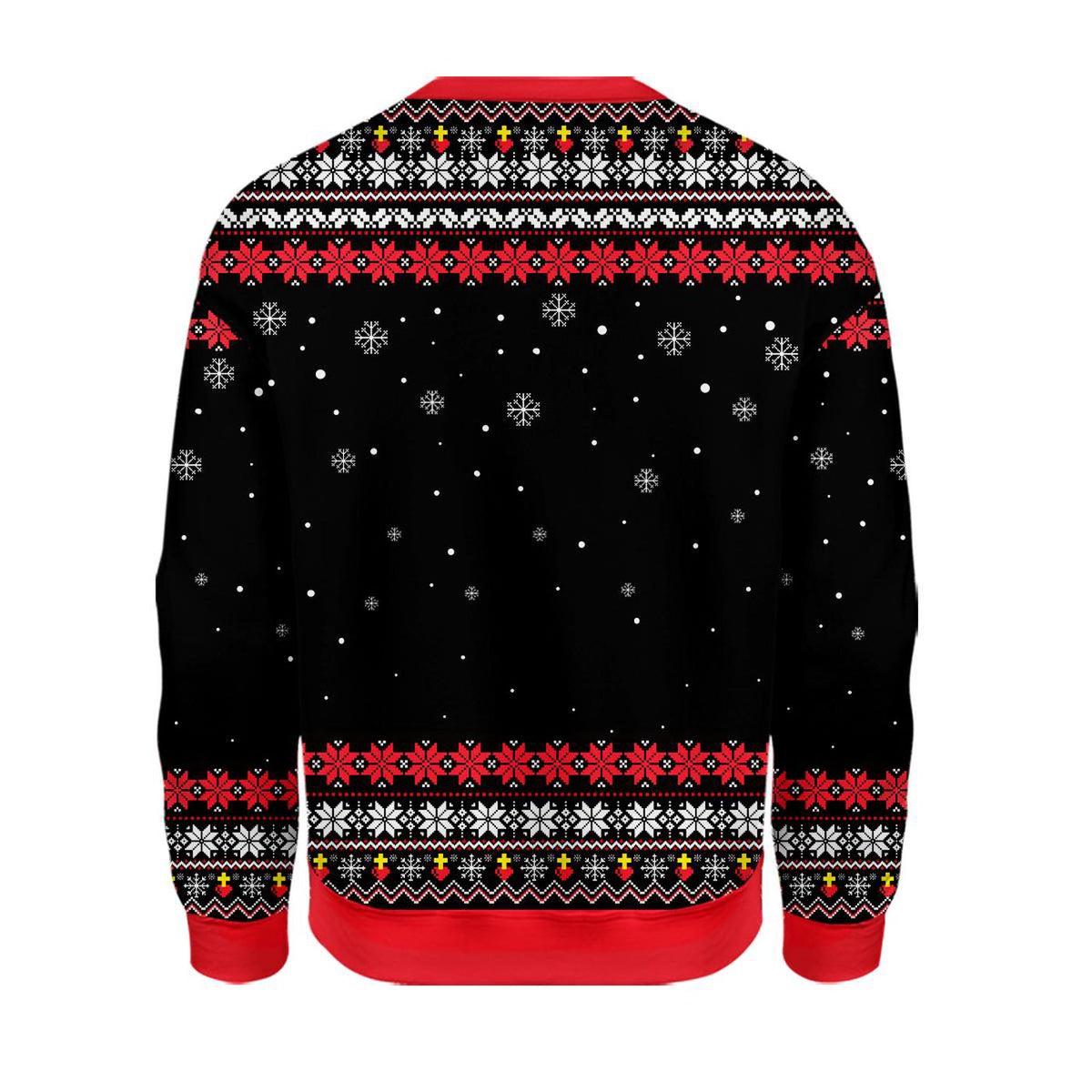 The Greatest Gift of All Christmas Sweatshirt, Nativity Scene Jesus Birth Holiday Jumper, Christian Fake Ugly Xmas Sweater