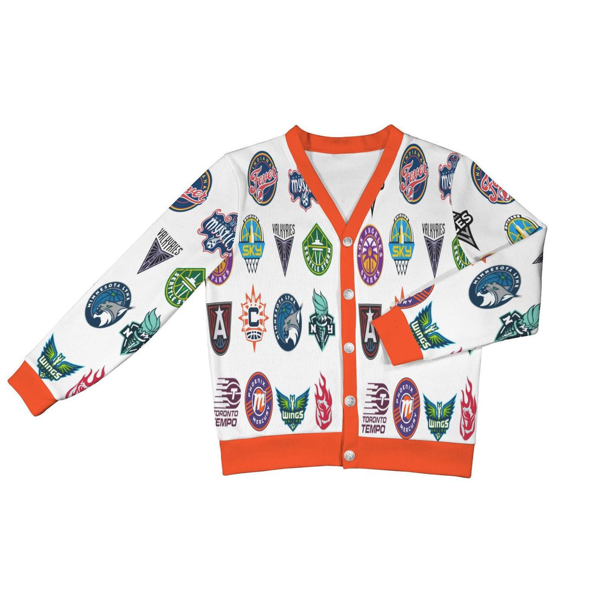 Wnba Cardigan sweater, nfl sweater