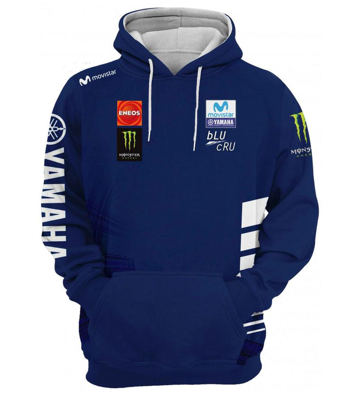 Yamaha Racing Hoodie: UNISEX and MOTORCYCLE